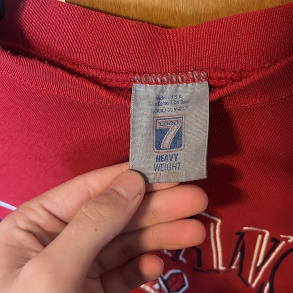 Cleveland Indians throwback vintage crewneck - Picture 2 of 2